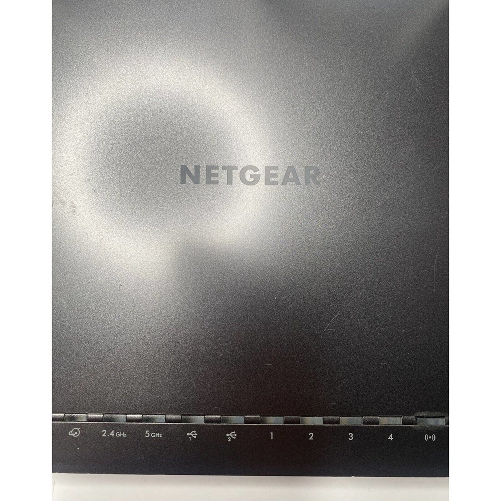 Netgear R7000 Nighthawk Ac1900 Smart WiFi Router No Power Cord - Picture 2 of 6